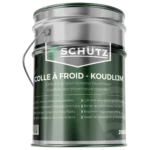 koudlijm voor bitumineuze membranen (roofings). Aangepast voor het hechting van roofing.