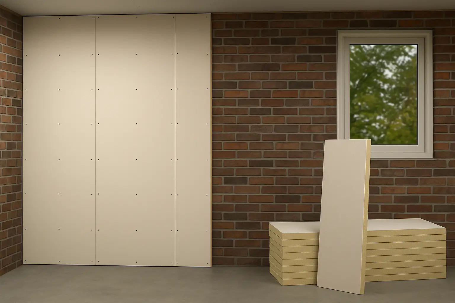 IDELCO PIR GYPSUM GIPS - Isolatie panelen voor binnenisolatie