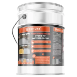 Fiber Reinforced Hybrid Waterproofing PU dakcoating 20KG – vezelversterkte vloeibare dakafdichting