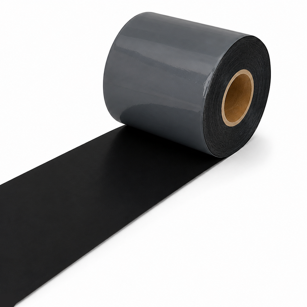 Bande de roofing bitumineuse noire autocollante en rouleau