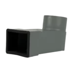 Polypropyleen stadsuitloop met EPDM manchet voor een perfect waterdichte noodafvoer op platte daken.